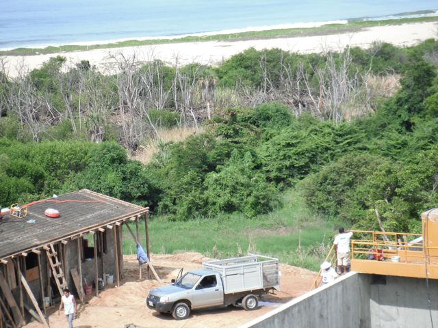 Lagoon, viewed from the sewage treatment plant