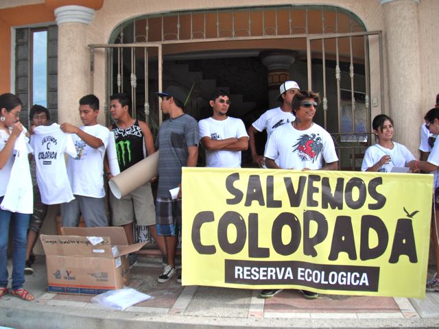 Body Boarders Protest Dársena