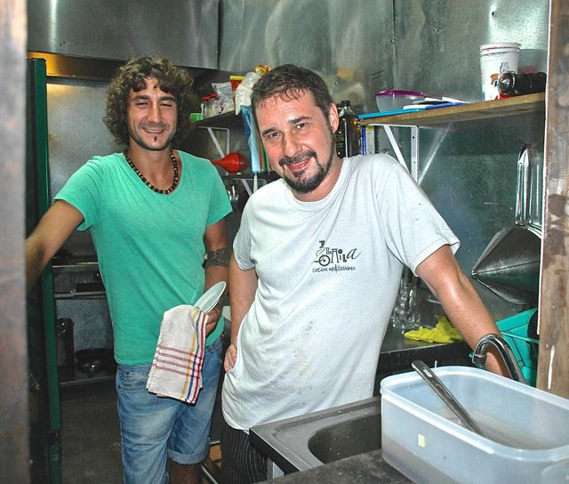 Chefs Alejandro Villegas y Pere Herrero, La Lolaila