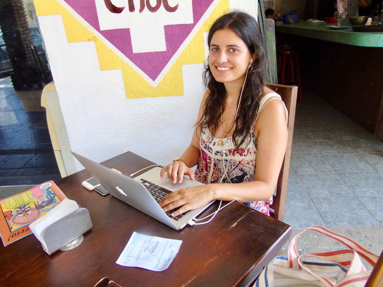Vera Caldeira da Silva, Café Choc, Rinconda