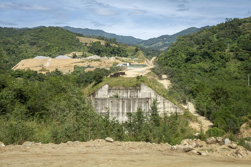 The other side of the Sta. Martha tunnel