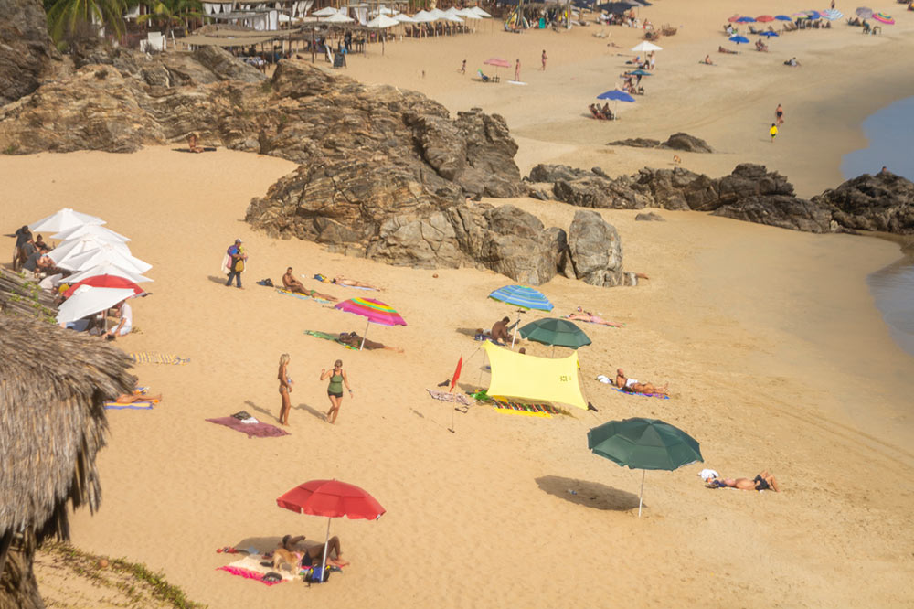 Zipolite Beach.