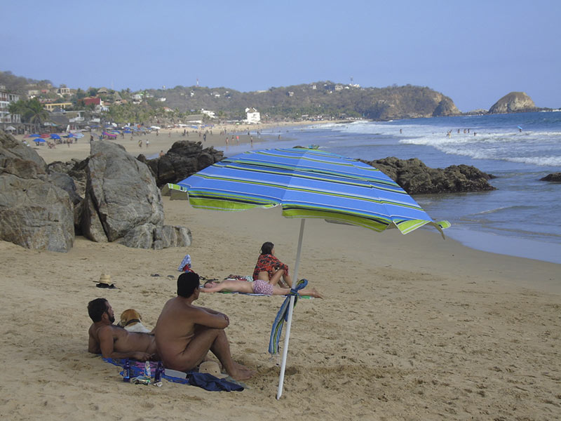 Zipolite nudes.