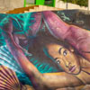 Arte urbano en la carretera