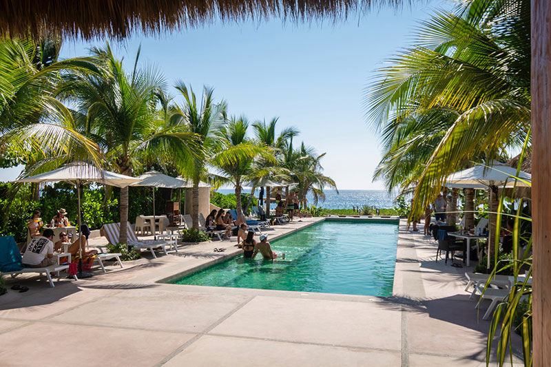 Club de playa Origen en Palmarito.