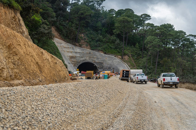 Túnel San Sebastián, lado norte.