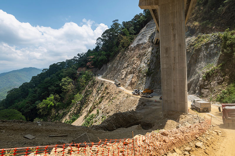 Desviación del túnel de San Sebastián.