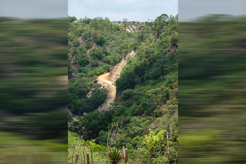 San Vicente, desviación.