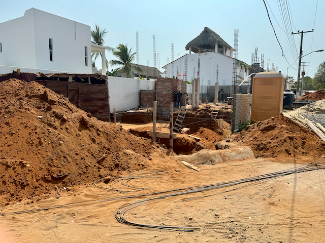 Bacocho construcción